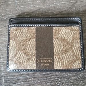 Coach card wallet